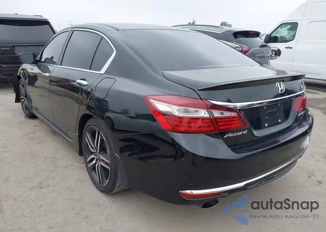 2016 Honda Accord Sport from USA, damaged, VIN 1HGCR2F57GA079125